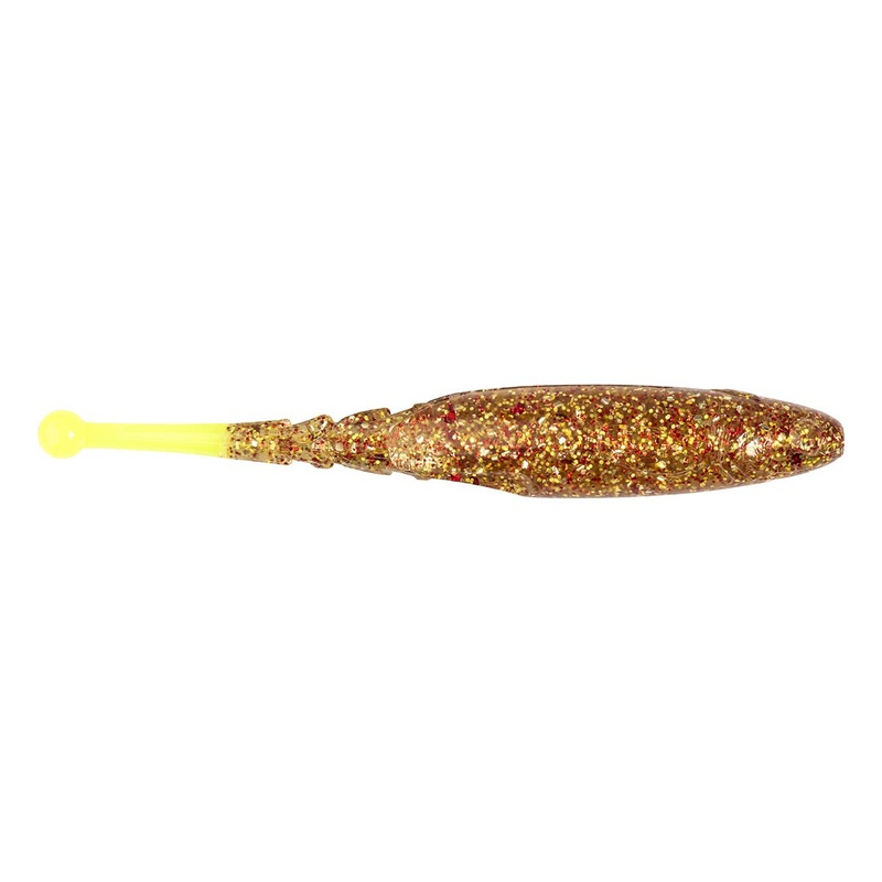 Big BallerZ|4″ (5-pack)|5″ (4-pack)|Goldrush|Redbone|Redfish Toad|Laguna Shrimp|Sexy Penny|Beer Run|Troutcicle|Gold Fire|Bayou Tiger|Glow/Chartreuse Tail|Plum/Chartreuse Tail|Pearl