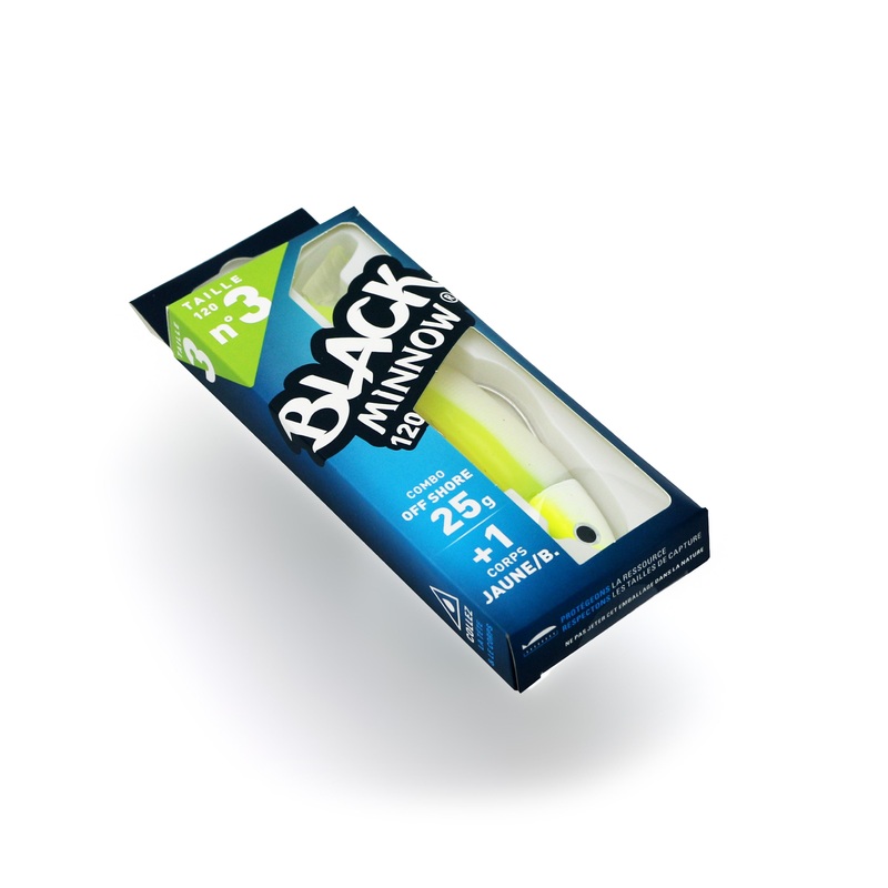 FIIISH BLACK MINNOW 120 Off Shore Combo 25 gr No.3