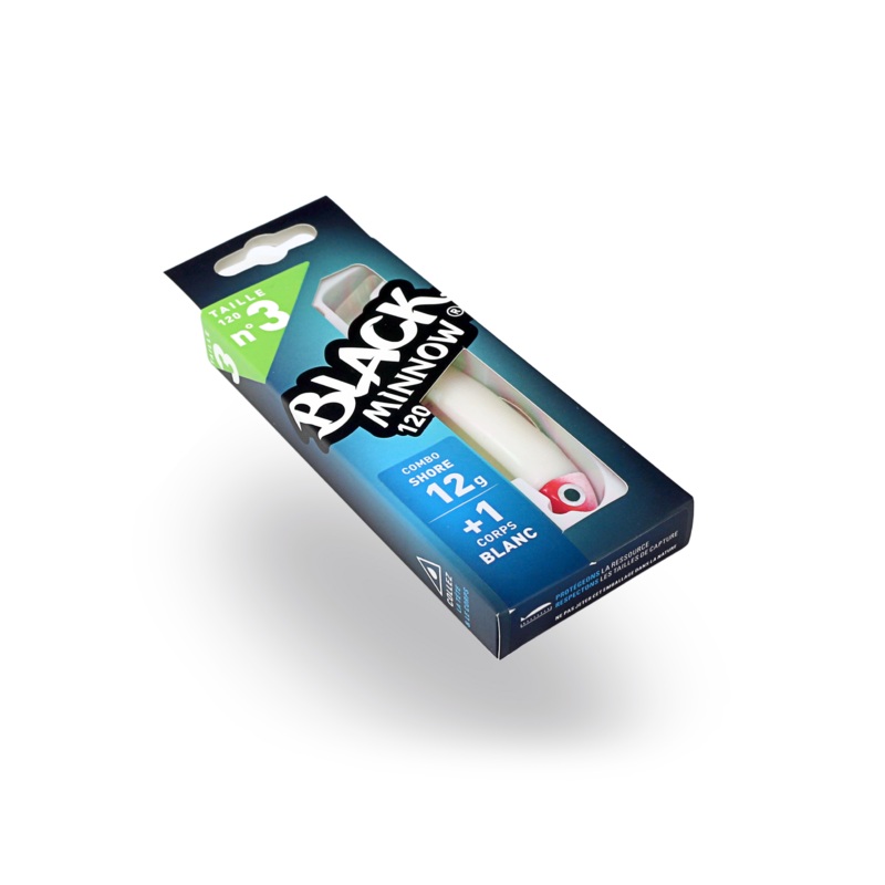 FIIISH BLACK MINNOW 120 Shore Combo 12 gr No.3