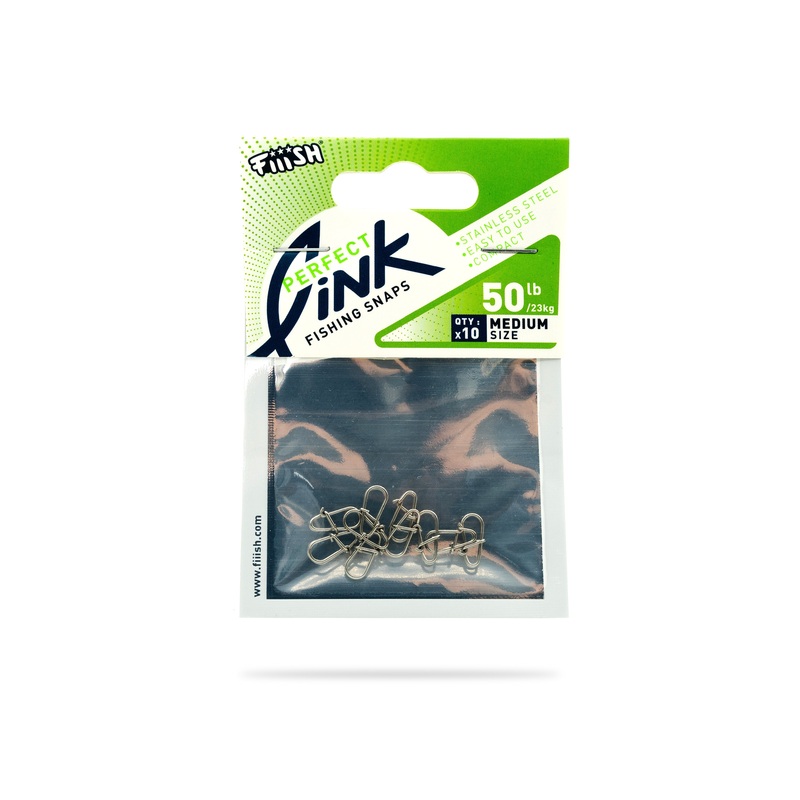 FIIISH Perfect Link snaps Medium 50lb