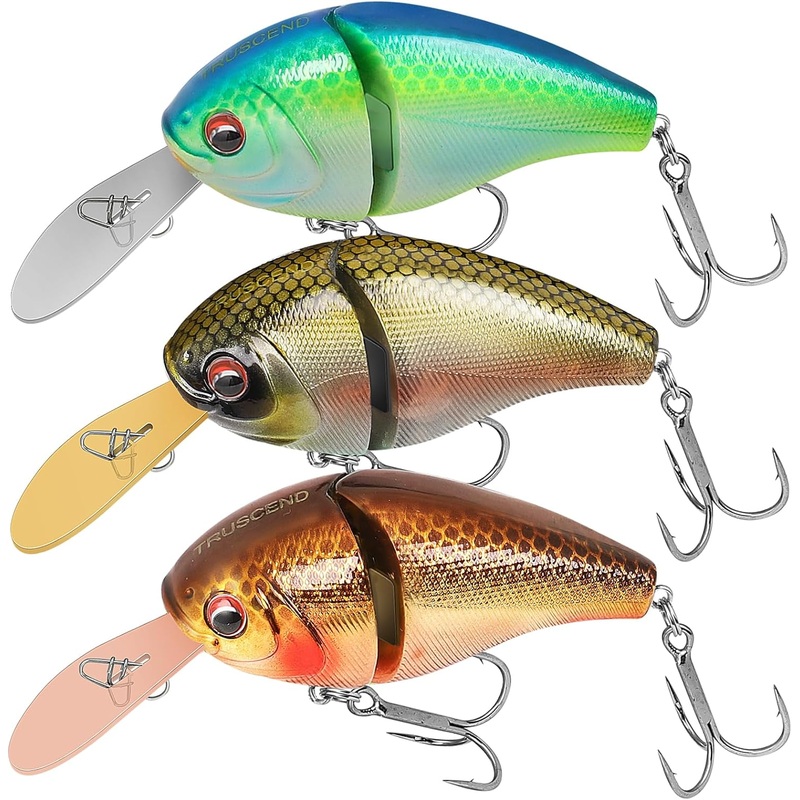 TRUSCEND Craz Crankbait Fishing Lures Saltwater Freshwater