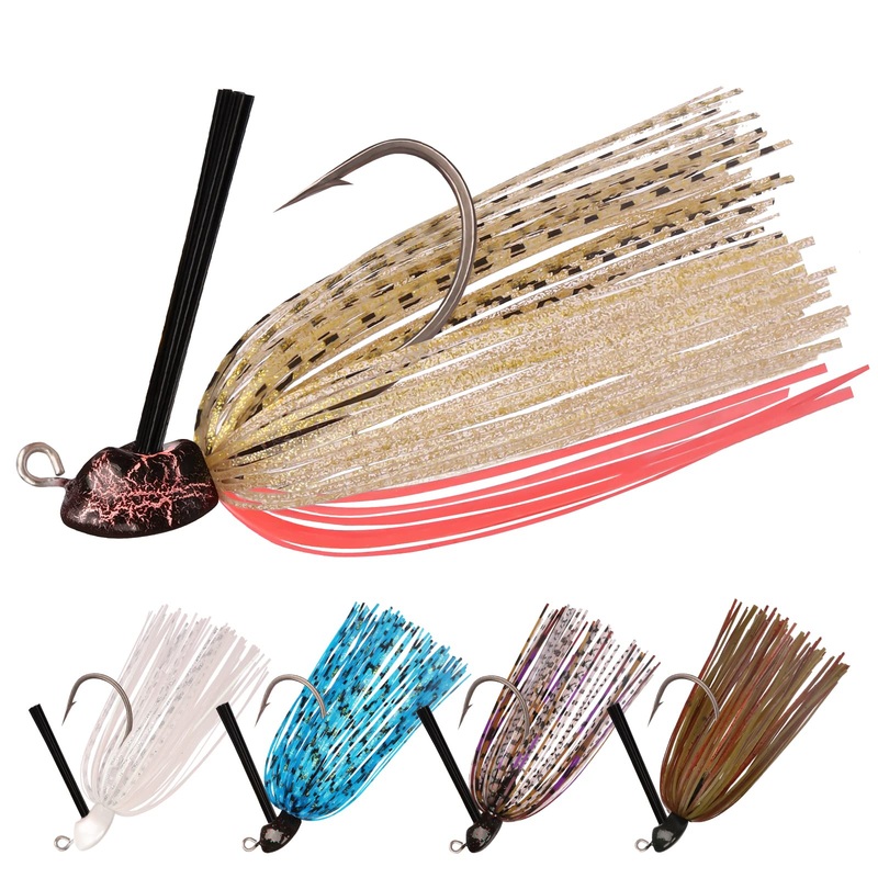 TRUSCEND Swim Jig Fishing Lures with Ultra Smooth Teflon Coated BKK Hook