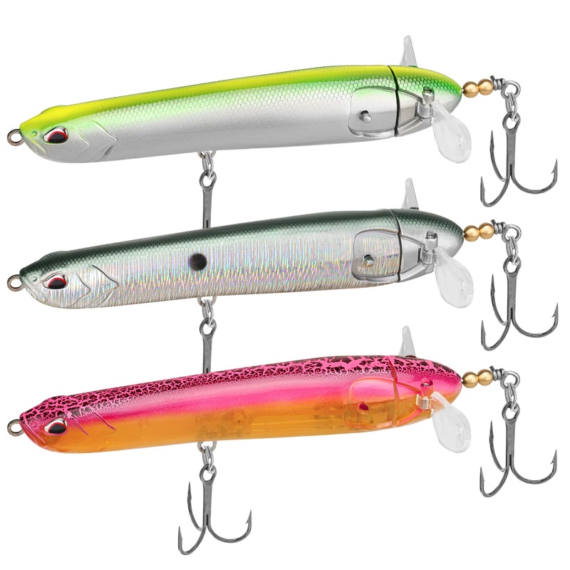 TRUSCEND Topwater Lure Pencil Lure Plopper Lure