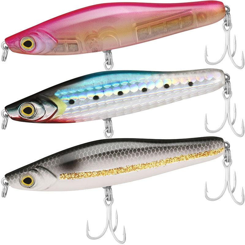 TRUSCEND Topwater Pencil Plopper Fishing Lures