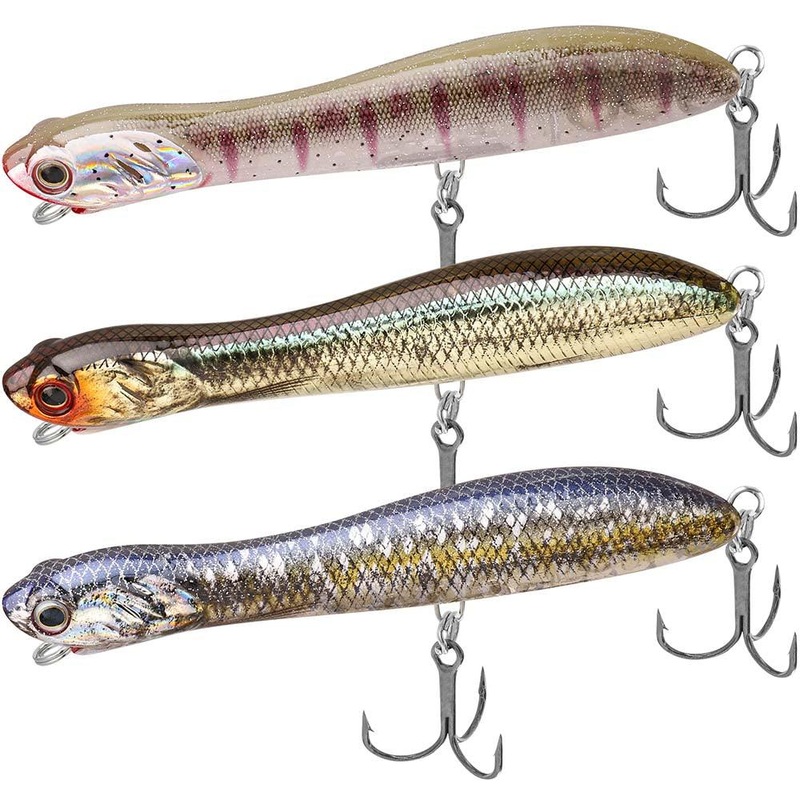 TRUSCEND Topwater Pencil Popper Fishing Lure