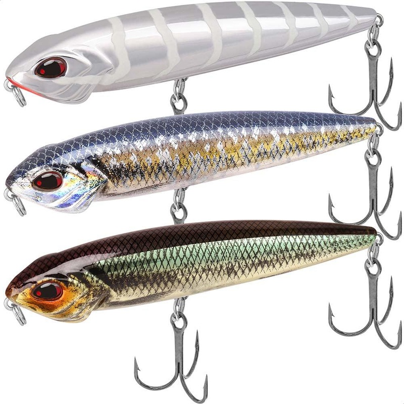 TRUSCEND Topwater Recessed Gill Pencil Lure