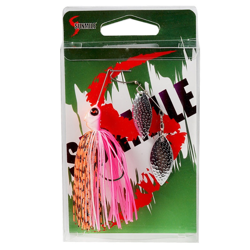 SUNMILE | Spinnerbait Sequin Head Heavy Beard Guy Bionic Hard Bait Bass