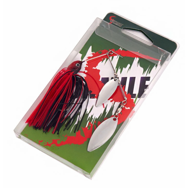 SUNMILE | Rotating Composite Sequins Beard Guy SPINNER BAIT Lure Bait Water Surface Tractor Bass Hook