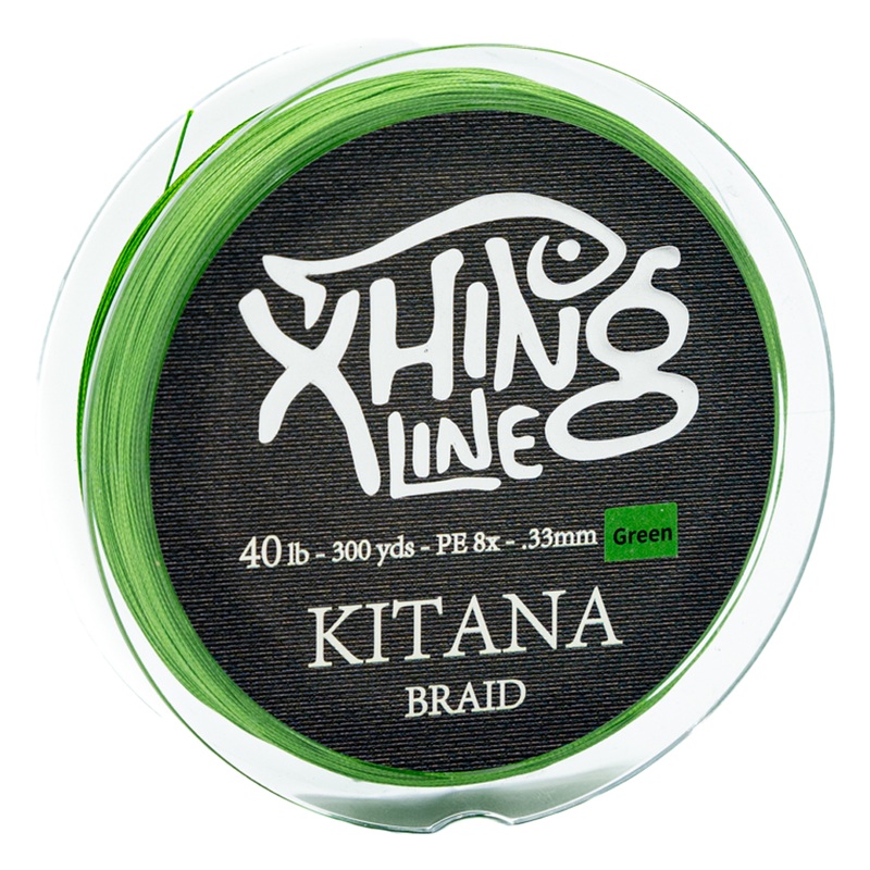 Xhing Line – Kitana PE 8x Braided Line – Green