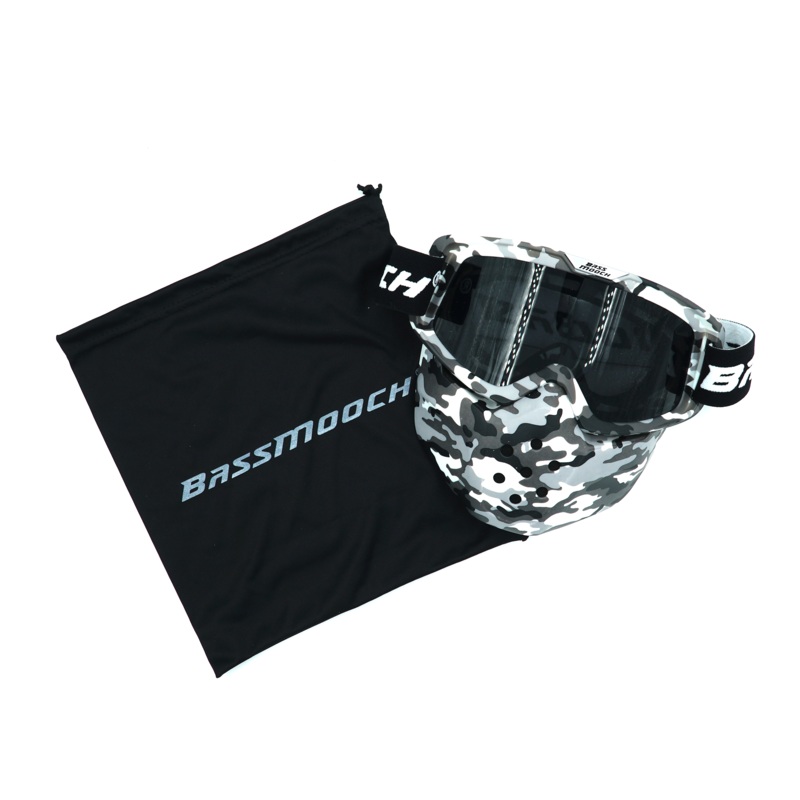 M5 Tournament Face Mask – Gray Camo