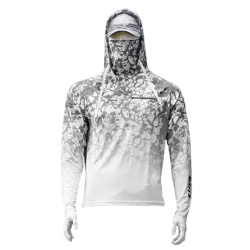 White Camo Fishing Shirt|S|M|L|XL|2XL|3XL