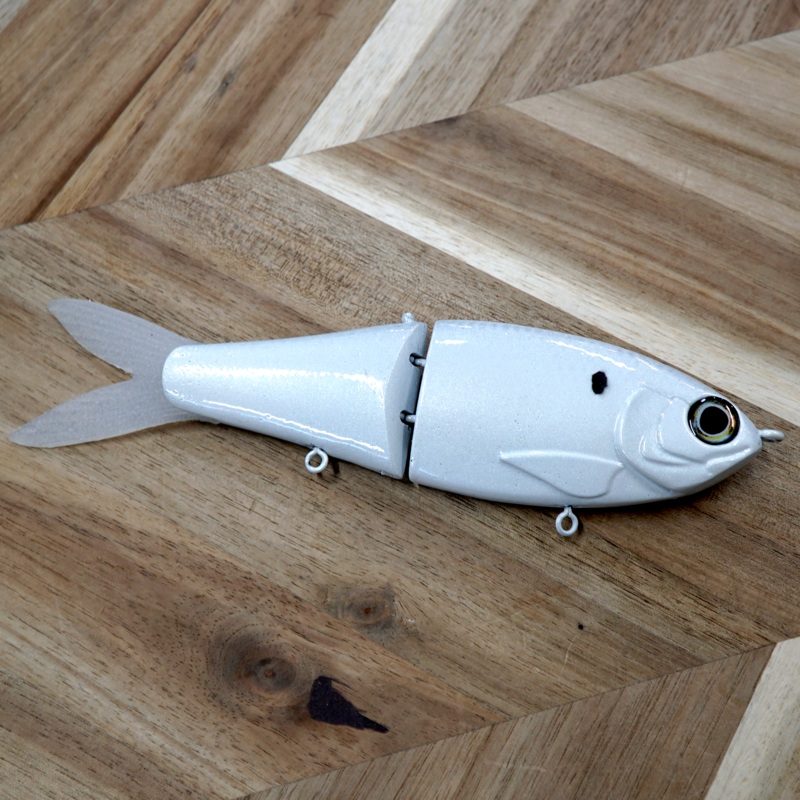 York Casting York Glide 7|Smoke Shad|White Out Shad