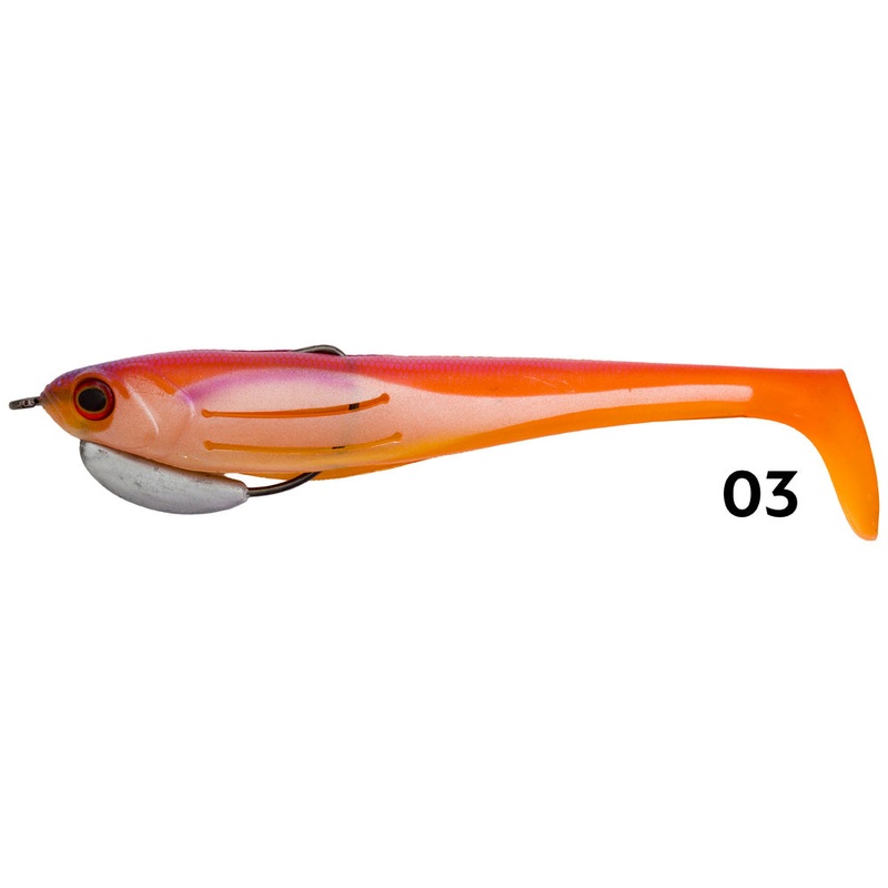 Zerek Flat Shad Pro|5″|5|7″|9″|01|03|04|06|20|FAB|Temmy|Black Jack|BB|05|Baby Barra|Redfin