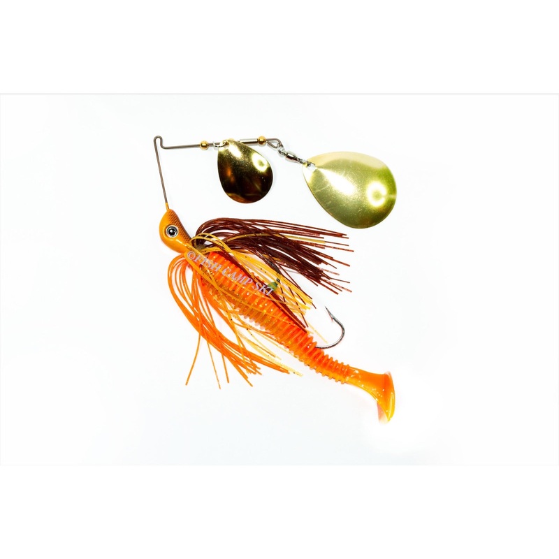 Bassman Spinnerbaits Codman Series 1oz Double Colorado