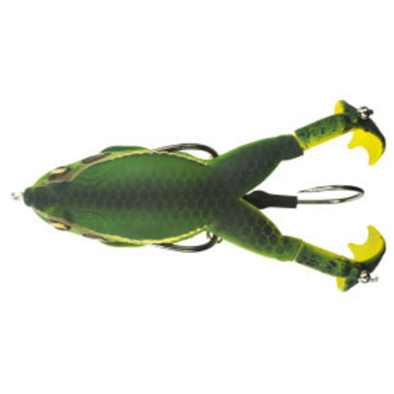 Lunkerhunt Prop Frog|Texas Toad|Croaker|Leopard|Blue Gill|White|Rocky Road