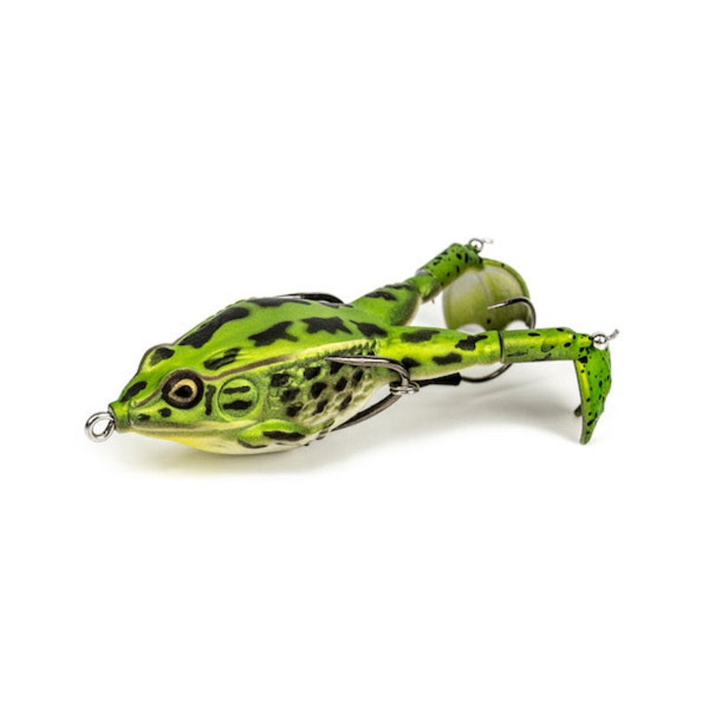 Lunkerhunt Prop Frog|Texas Toad|Croaker|Leopard|Blue Gill|White|Rocky Road