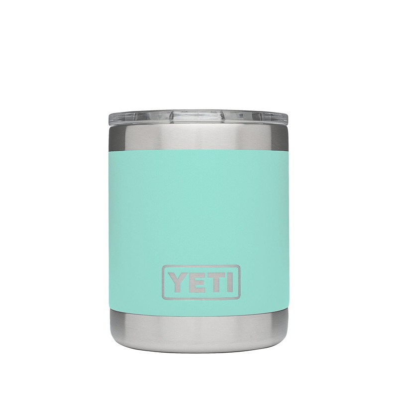 Yeti Rambler 10oz Lowball|Seafoam|Navy|Stainless|Black|White|Peak Purple