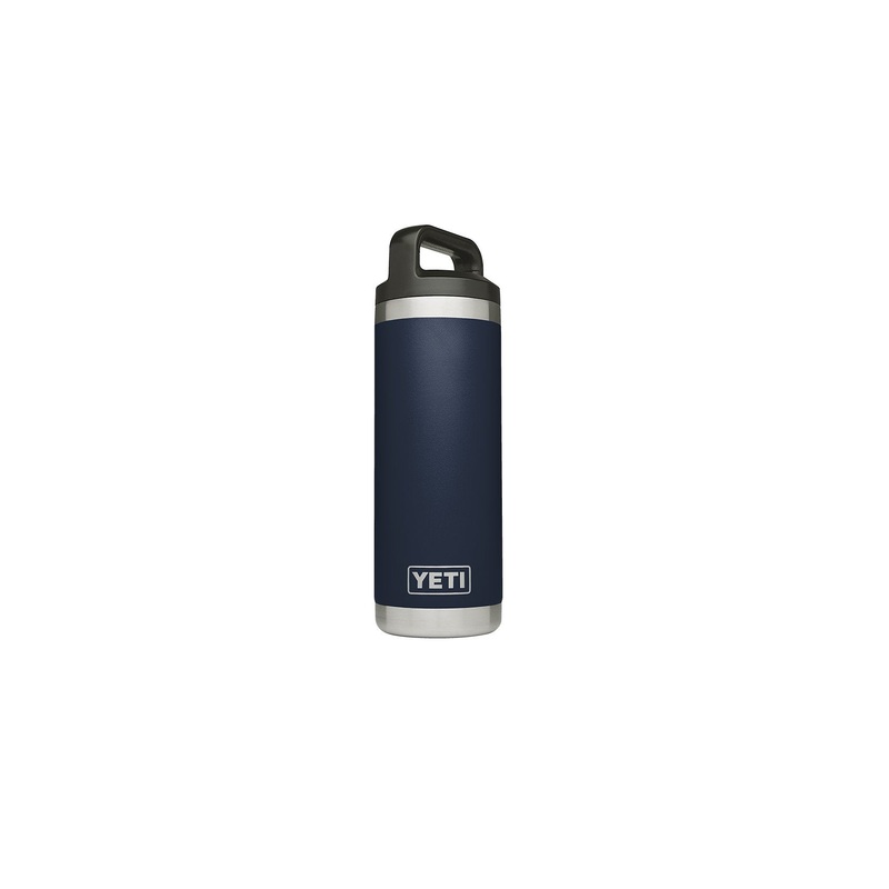 Yeti Rambler 18oz Bottle.|Navy|Black|Seafoam|Stainless|Aquifer Blue|Prickly Pear Pink|Peak Purple|Harvest Red|Sharptail Taupe|Sandstone Pink|CANOPY GREEN|HIGH DESERT CLAY