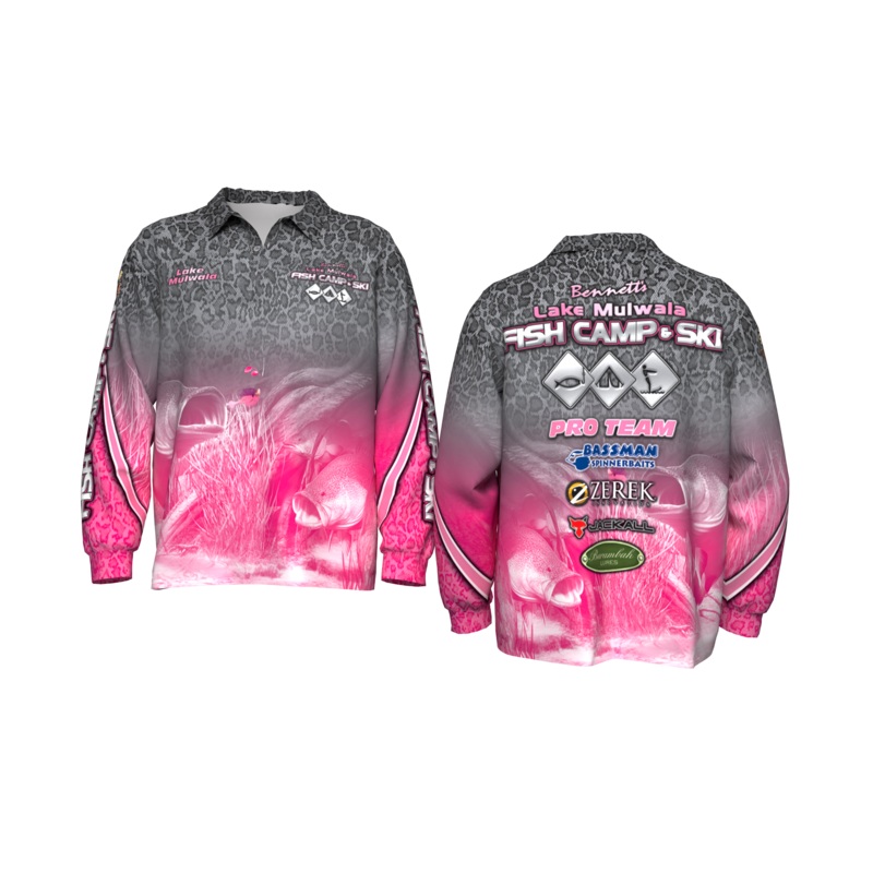 Fish Camp & Ski – Ladies Fishing Shirt  with UPF 50 broad-spectrum Sun protection