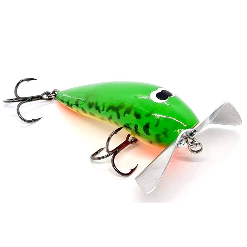 Mudeye 120mm Paddler|Black|Grey|Red|Green Frog