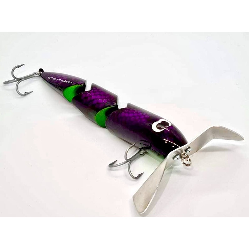 Mudeye Triple Paddler|Green Frog|Purple Scale|White Frog|All Black