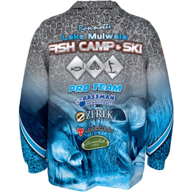 FISH CAMP & SKI – Mens FISHING SHIRT WITH UPF 50 BROAD-SPECTRUM SUN PROTECTION