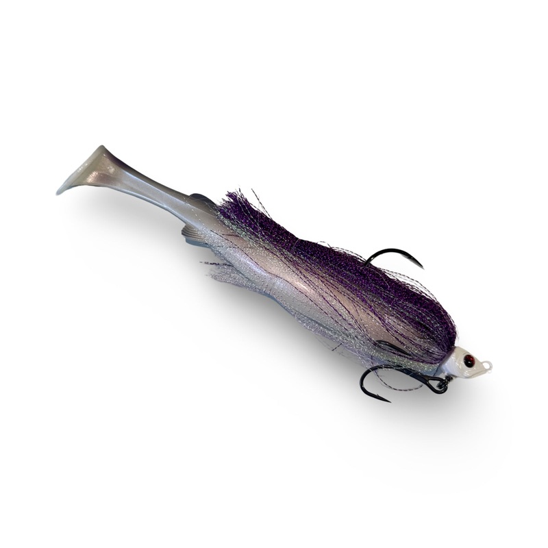 SPINWRIGHT FLUFFBALL|GIZZARD SHAD|NINKENDO|RIVER AYU|NATURAL PIKE|PURPLE ALBINO|GOLDEN FLANK|PUMPKIN HEAD|STICKLE BACK|1/2OZ|1OZ