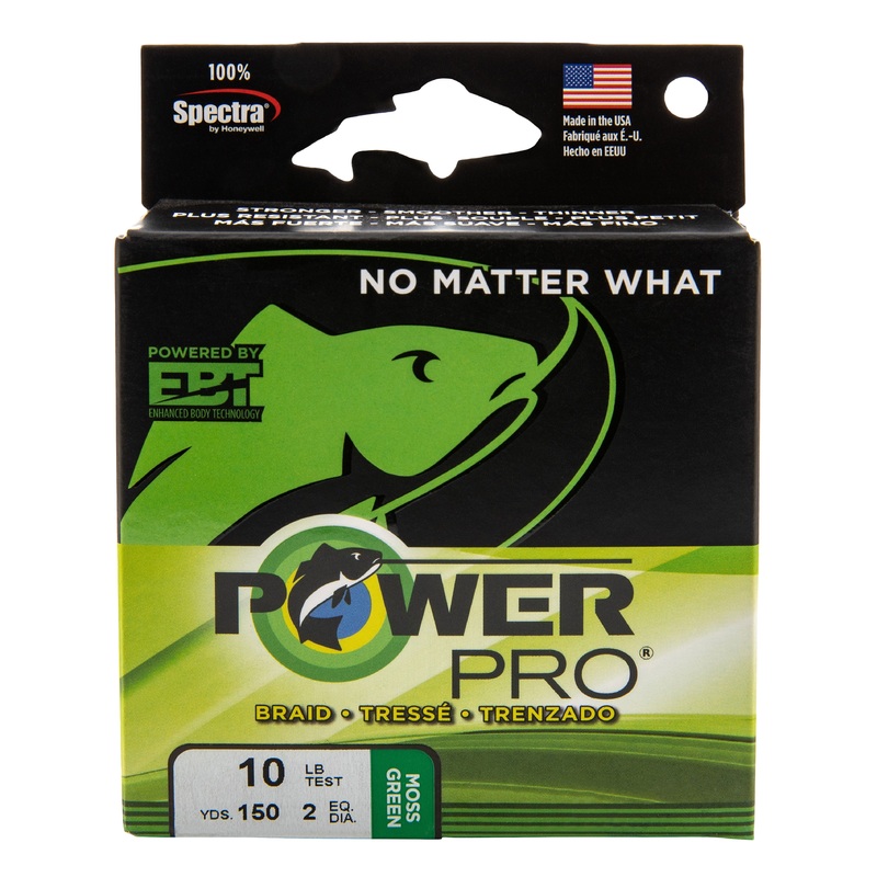 Power Pro Green Braid|5 lb|8 lb|10 lb|15 lb|20 lb|30 lb|40 lb|50 lb|65 lb|80 lb|100 lb|100 YDS|150 YDS|300 YDS|500 YDS|1500 YDS|Green