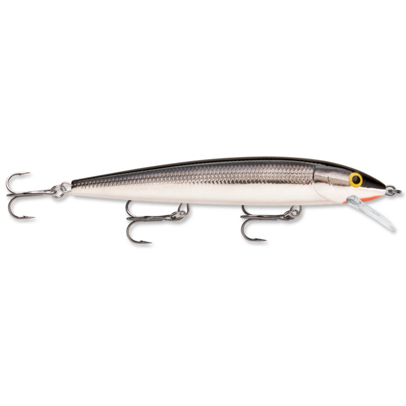 Rapala Husky Jerk Jerkbait|4-3/4″|4″|5-1/2″|Silver|Silver/Blue