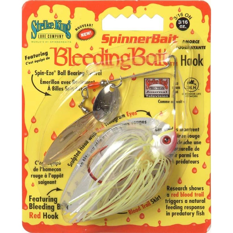 Strike King Lures Bleeding Bait SpinnerBait
