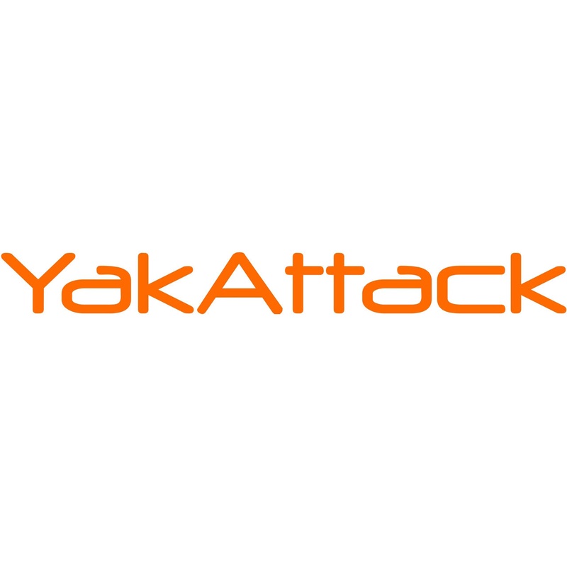 YakAttack Decal / Sticker|8″|12″|18″|24″|3″|5″|Orange|Black|White|Lime|Pink|Get Hooked Decal