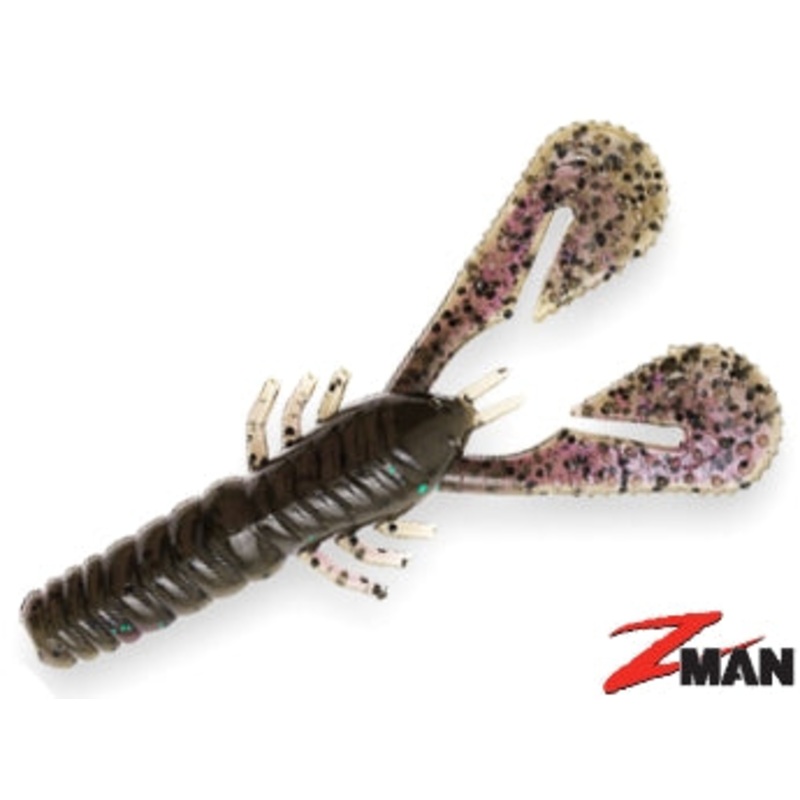 Z-Man Turbo CrawZ|Pearl|Bama Bug|Black Blue Flake|Blue Claw|Canada Craw|Dark Melon Red|June Bug|Sprayed Grass|The Deal|Watermelon Candy|Fire Craw