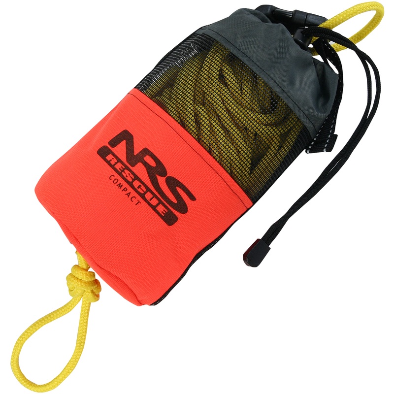 NRS Compact Rescue Throw Bag|Orange|Yellow|Red