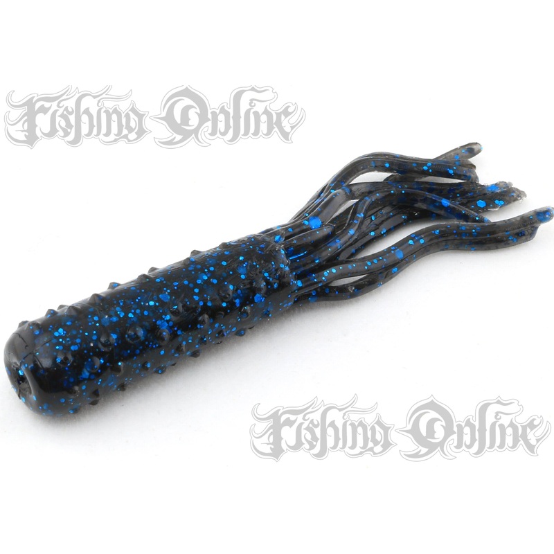 Z-Man TRD TubeZ|2.75″|Black/Blue|PB&J|California Craw|Canada Craw|The Deal|Molting Craw|Mudbug|Green Pumpkin|Drew’s Craw
