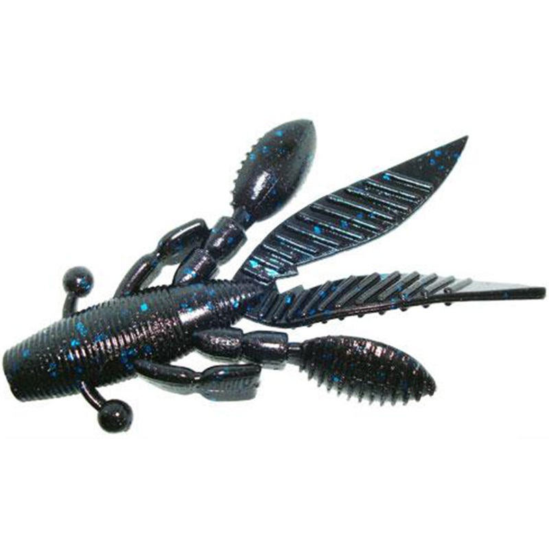 Yamamoto Baits Flappin’ Hog|3.75″|4.5″|Pumpkin w/Black & Green Flk|Watermelon/Black & Red|Green Pumpkin Black|Green Pumpkin Magic|Green Pumpkin w/Blk Flake|Green Pumpkin/Lg Red