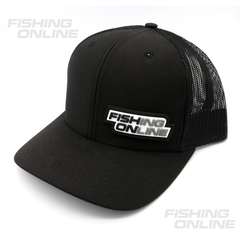 Fishing Online Trucker Hat|Black|Grey/Black