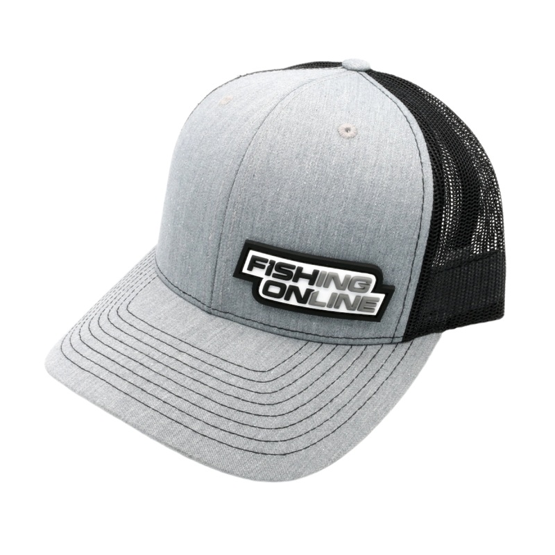 Fishing Online Trucker Hat|Black|Grey/Black