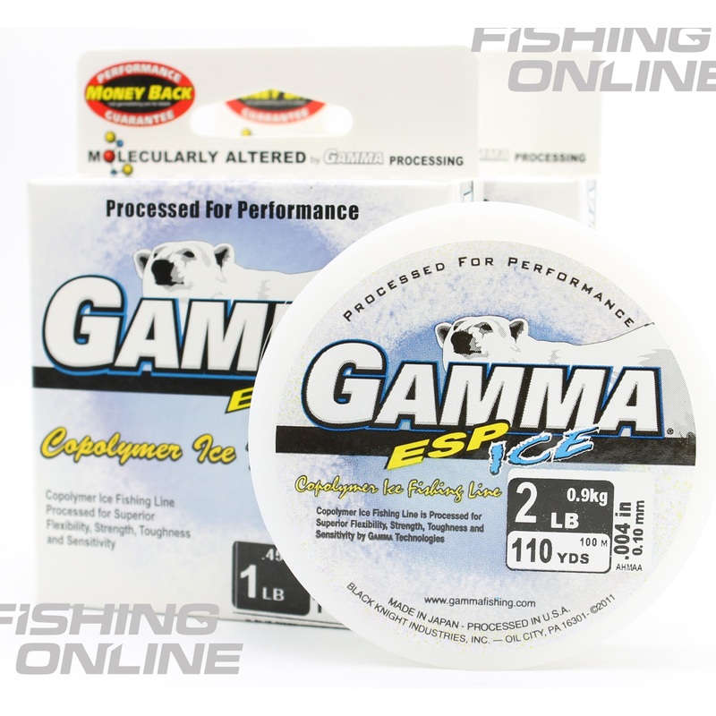 GAMMA ESP ICE Copolymer Ice Fishing Line