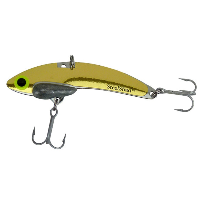 SteelShad Original Blade Bait|Silver Chrome|Gold|Trout|Perch Firetiger|Red Crawfish|Kentucky Shad|Sexy Shad|Tennessee Shad|White Shad|Yellow Shad