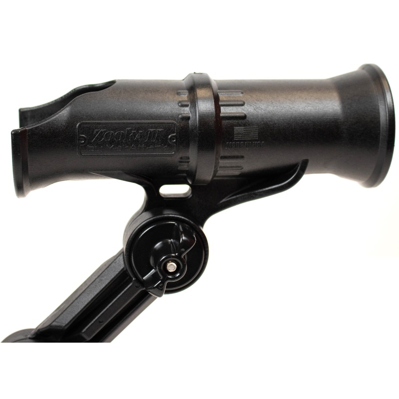 YakAttack Zooka Tube II Rod Holder with Track Mounted LockNLoad System
