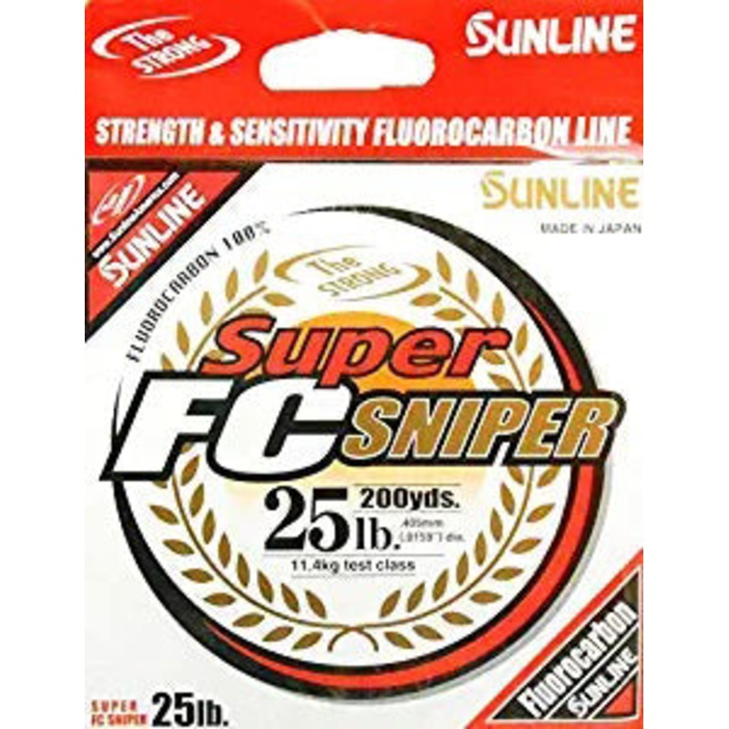 Sunline Super FC Sniper Fluorocarbon Fishing Line