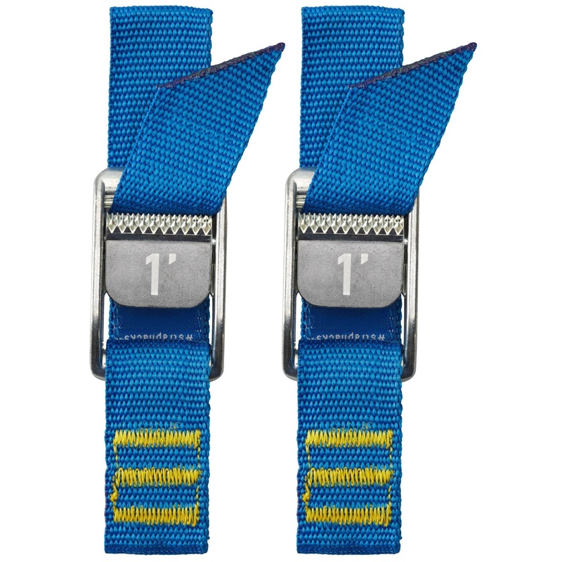 NRS 1 HD Tie-Down Straps|4′ Pair|6′ Pair|9′ Pair|9′ 4-pack|12′ Pair|12′ 4-pack|15′ Pair|15′ 4-pack|20′ Pair|1′ Pair|2′ Pair|3′ Pair|Iconic Blue|Stealth Black|Fishing Online Black