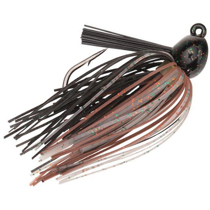 Strike King Bitsy Flip Jig|1/4 oz|3/8 oz|1/2 oz|Black|Pumpkin|Green Crawfish|Watermelon|Black/Blue