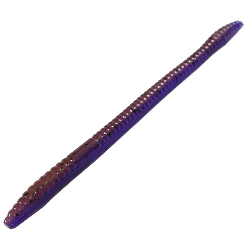 Zoom Finesse Worm 4.5 20 pk|Plum|Junebug|Chartreuse Pepper|Chartreuse Pumpkin|Pumpkin|Gourd Green|Watermelon Seed|Red Bug|Cotton Candy|Green Pumpkin|Black|Bubble Gum|Watermelon/Chart|Watermelon Red|Green Pumpkin/Chart|Baby Bass|Watermelon Red/Chart|Green
