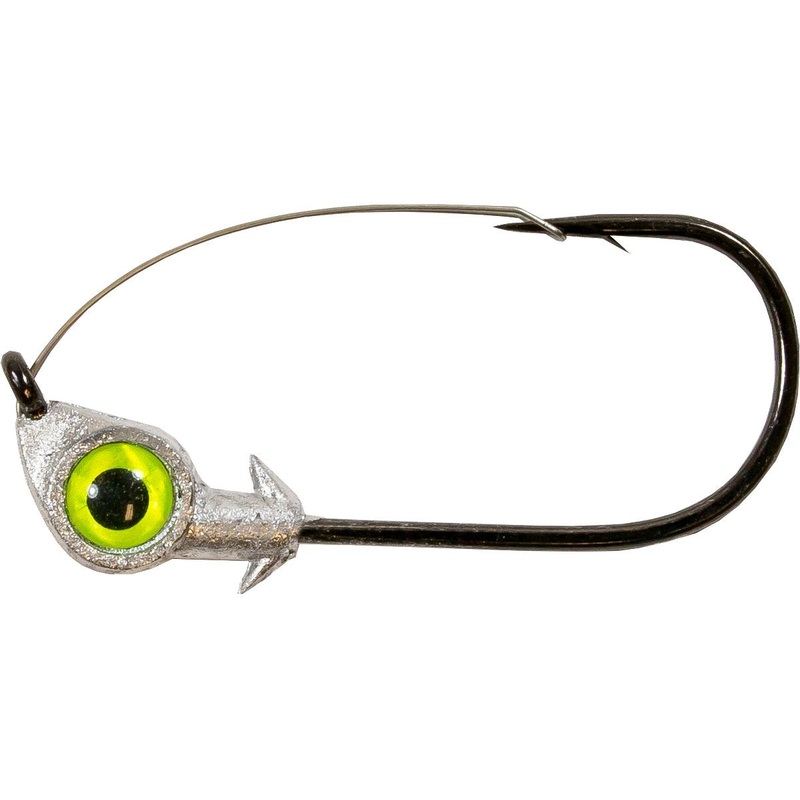 Z-Man Weedless Eye Jigheads|3/16 oz Red (3 Pack)