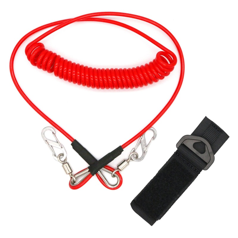 Premium Kayak Leash|Premium Paddle Leash|Premium Leash and Deck Mount Kit