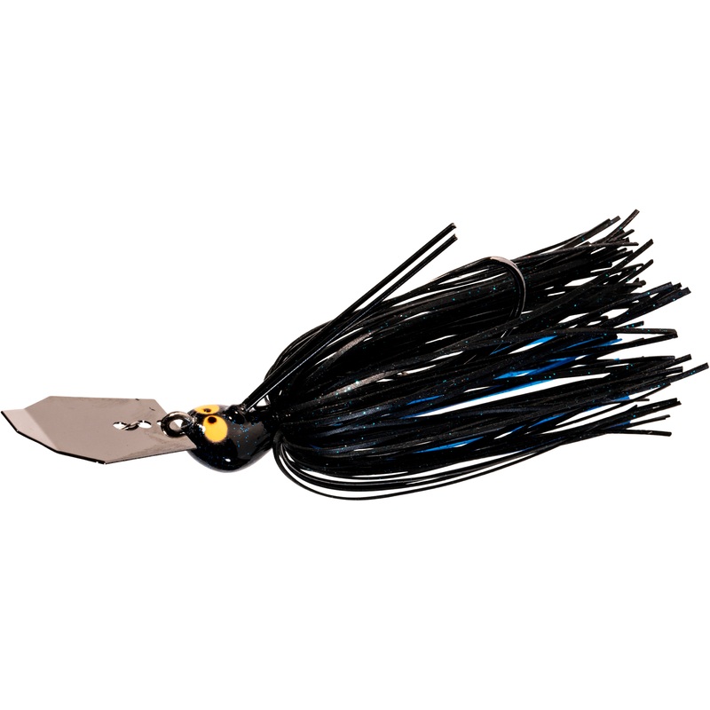 Z-Man CrossEyeZ ChatterBait|3/8 oz|1/2 oz|3/4 oz|Pearl Ghost|Black/Blue|Green Pumpkin|Water Bug|Chartreuse/White|Fire Craw|Smoked It|Chili Dog|Shad Spawn|Mouserat
