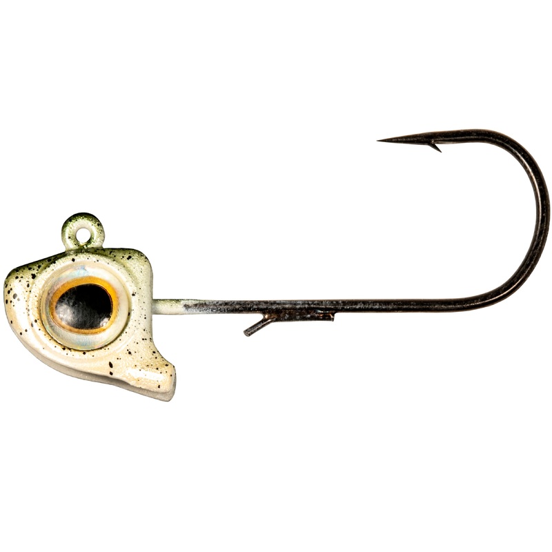 Z-Man Finesse EyeZ||1/0 1/12 oz Pearl (3 Pack)||1/0 1/12 oz Smelt (3 Pack)||3/0 1/4 oz Smelt (3 Pack)||3/0 1/8 oz Shiner (3 Pack)