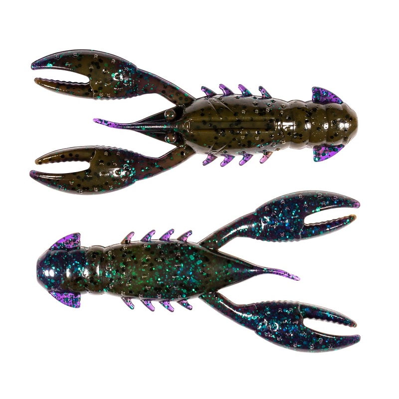 Z-Man Pro CrawZ|3.5″|Black Blue Flake|California Craw|Okeechobee Craw|Bama Bug|The Deal
