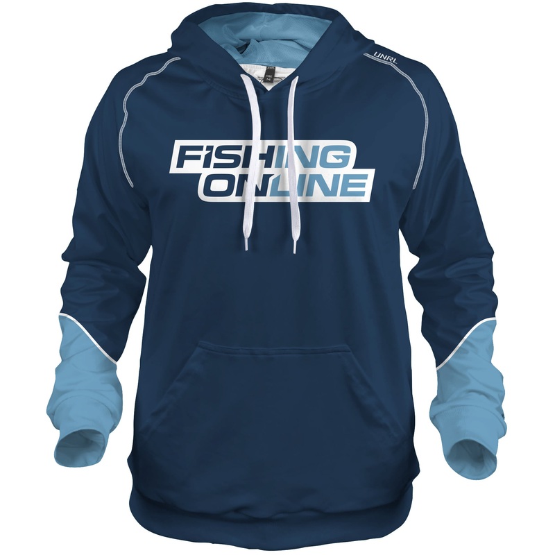 Fishing Online Premium Hoodie|S|M|L|XL|XXL|3XL|Black|Blue